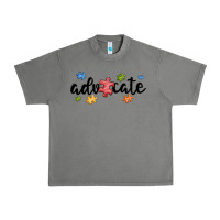 Tornado advocate autism Urban Heavy Tee - MaliasSmallBusiness