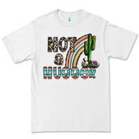 White not a hugger Premium Tee - CowhideDigitalArt