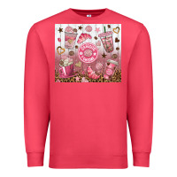 Cardinal cafecito y chisme with leopard tumbler tbs Premium Sweatshirt - TumblerDesignByShophia