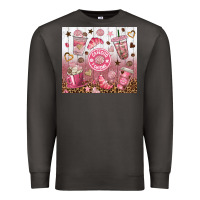 Smoke cafecito y chisme with leopard tumbler tbs Premium Sweatshirt - TumblerDesignByShophia