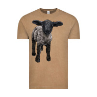Vintage Coffee suffolk baby sheep Vintage Tee - LillyAllenDesigns