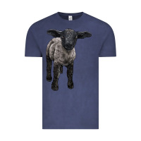 Vintage Denim suffolk baby sheep Vintage Tee - LillyAllenDesigns