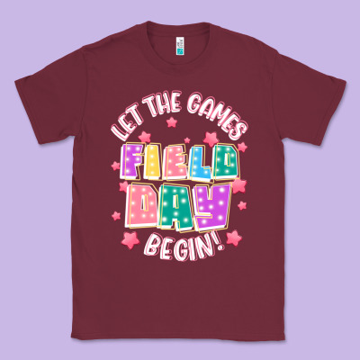 Field Day Let The Games Begin Classic Tee Designed By Jahusdesignshop