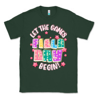 Sports Green field day let the games begin Classic Tee - JahusDesignShop