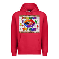 Cardinal kiss whoever you want tumbler Premium Hoodie - JahusDesignShop