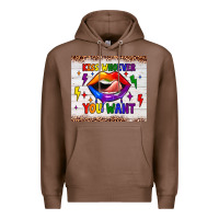 Chestnut kiss whoever you want tumbler Premium Hoodie - JahusDesignShop
