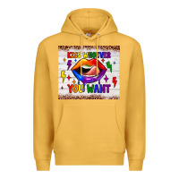 Mustard kiss whoever you want tumbler Premium Hoodie - JahusDesignShop