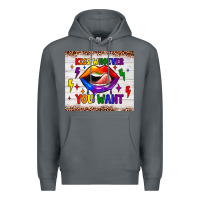 Rock kiss whoever you want tumbler Premium Hoodie - JahusDesignShop