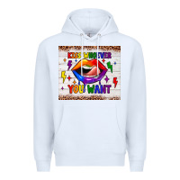 White kiss whoever you want tumbler Premium Hoodie - JahusDesignShop