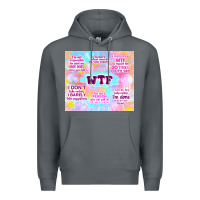 Rock sarcastic wtf Premium Hoodie - TumblerDesignByShophia