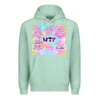 Seafoam sarcastic wtf Premium Hoodie - TumblerDesignByShophia