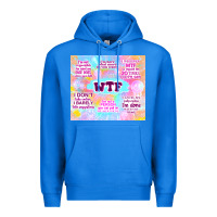 Sarcastic Wtf Premium Hoodie | Teevron