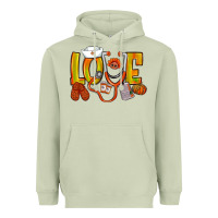 Matcha Thanksgiving love Nurse Heavyweight Hoodie - NancyCooperArtShop