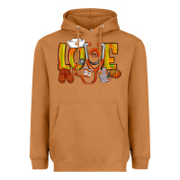 Meerkat Thanksgiving love Nurse Heavyweight Hoodie - NancyCooperArtShop