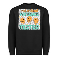 Black professional patience Heavyweight Sweatshirt - MaliasSmallBusiness