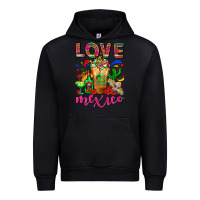 Black Love Mexico Cold Drink Frappe Urban Hoodie - FaDigitalArtStudio