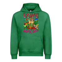 Emerald Love Mexico Cold Drink Frappe Urban Hoodie - FaDigitalArtStudio
