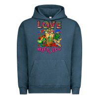 Pigment Midnight Navy Love Mexico Cold Drink Frappe Urban Hoodie - FaDigitalArtStudio