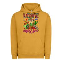 Pigment Peanut Butter Love Mexico Cold Drink Frappe Urban Hoodie - FaDigitalArtStudio