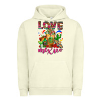 Pigment Pistachio Love Mexico Cold Drink Frappe Urban Hoodie - FaDigitalArtStudio