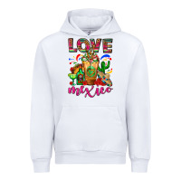 White Love Mexico Cold Drink Frappe Urban Hoodie - FaDigitalArtStudio