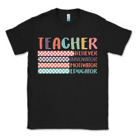 Black retro teacher Classic Tee - MaliasSmallBusiness