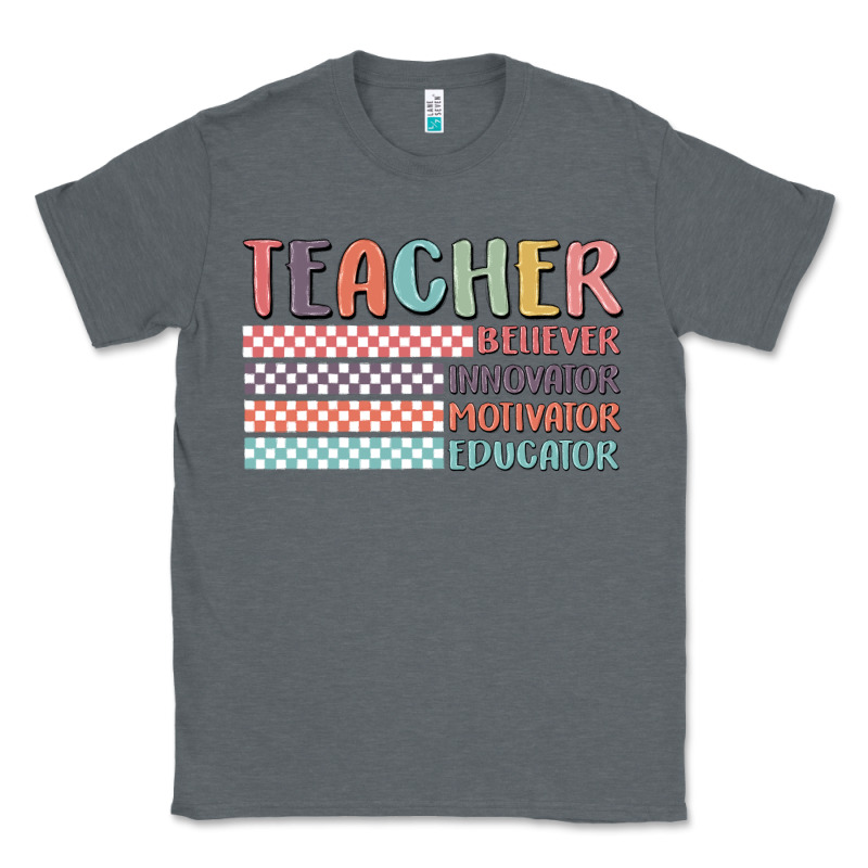 Retro Teacher Classic Tee by MaliasSmallBusiness | Teevron