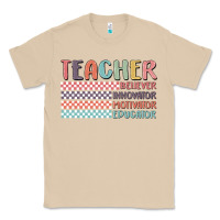 Mushroom retro teacher Classic Tee - MaliasSmallBusiness