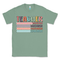 Sage retro teacher Classic Tee - MaliasSmallBusiness