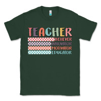 Sports Green retro teacher Classic Tee - MaliasSmallBusiness