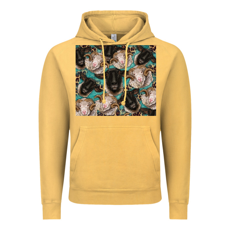 Suffolk Ewe And Merino Ram Sheeps Vintage Hoodie by BarkalooDesign | Teevron