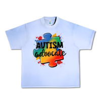 Grape Ice autism advocate Urban Heavy Tee - MaliasSmallBusiness