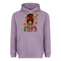Lavender santas favorite realtor messy bun Heavyweight Hoodie - texasbilliewilder