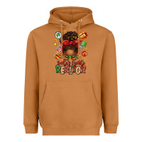 Meerkat santas favorite realtor messy bun Heavyweight Hoodie - texasbilliewilder