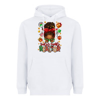 White santas favorite realtor messy bun Heavyweight Hoodie - texasbilliewilder