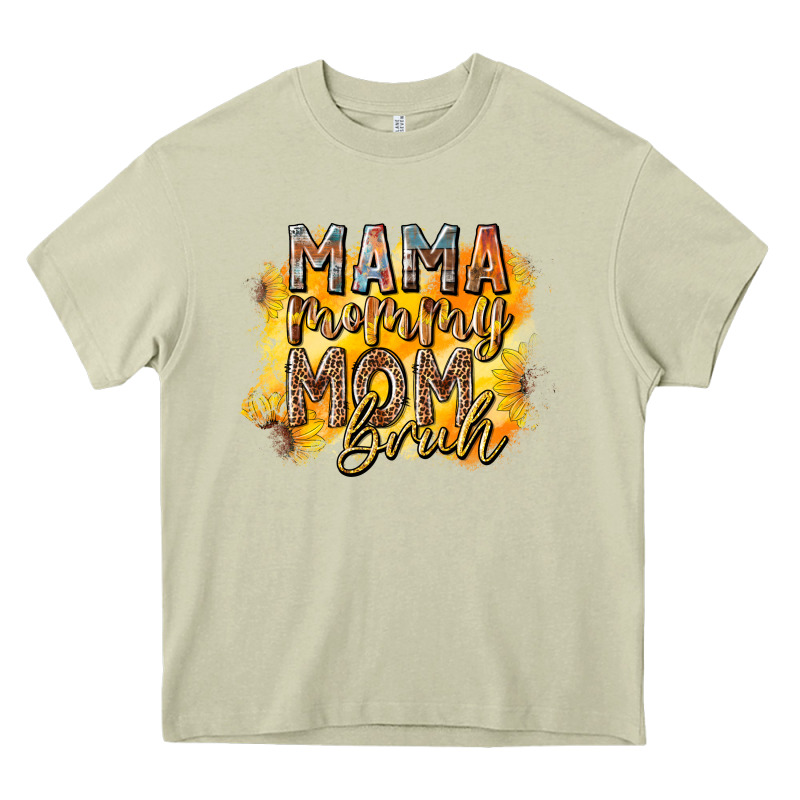 Mama Mommy Mom Bruh Heavy Core Tee by RacoonDesign | Teevron