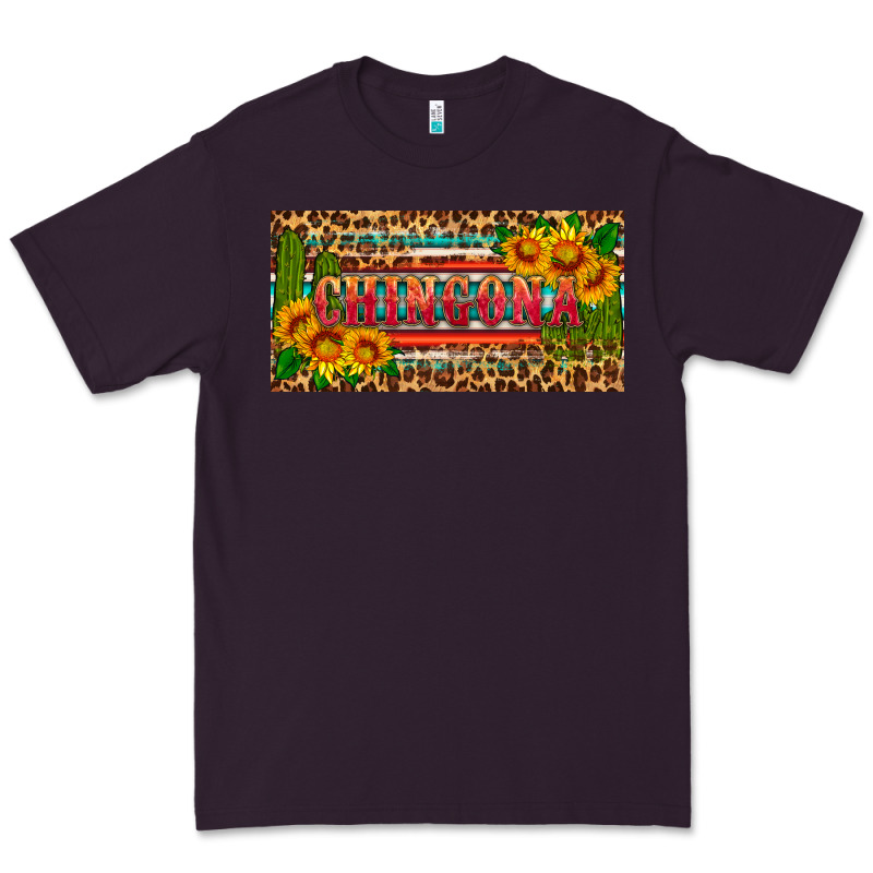 Chingona License Plate Premium Tee by HRA Design Shop | Teevron