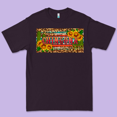 Chingona License Plate Premium Tee Designed By Hra Design Shop