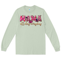 Matcha mama all day everyday Long Sleeve Tee - NancyCooperArtShop
