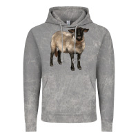 Cloud Rock suffolk ewe Vintage Hoodie - BarkalooDesign