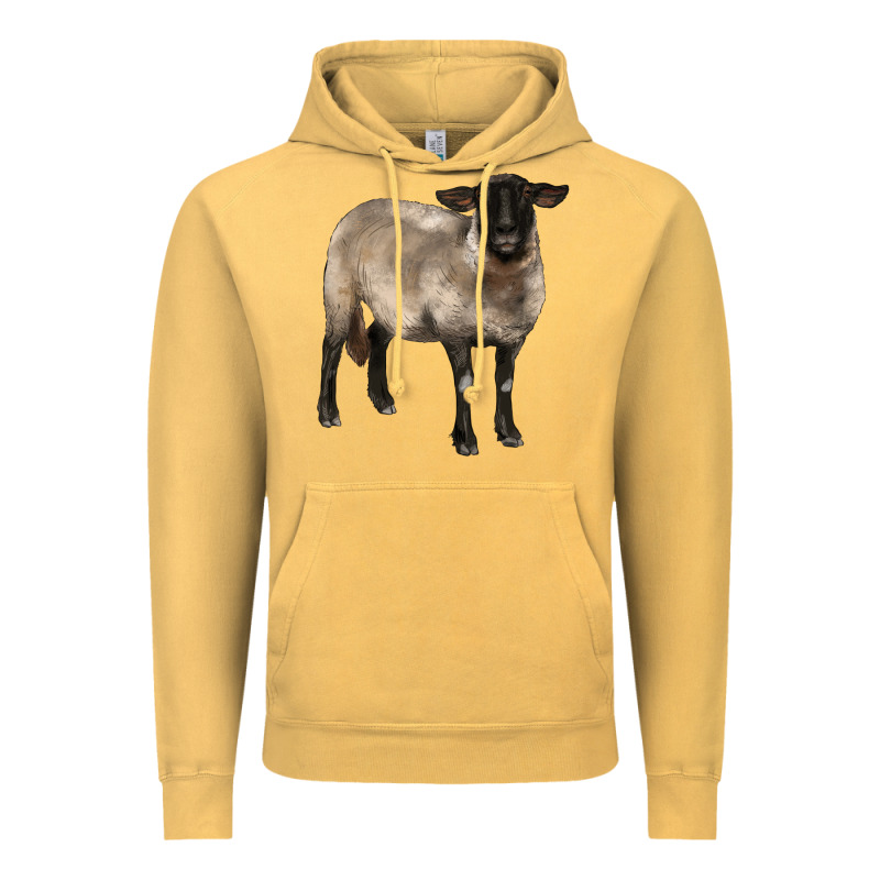 Suffolk Ewe Vintage Hoodie by BarkalooDesign | Teevron
