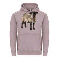 Vintage Zinc suffolk ewe Vintage Hoodie - BarkalooDesign