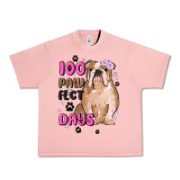 Salmon 100 days of school Urban Heavy Tee - MaliasSmallBusiness