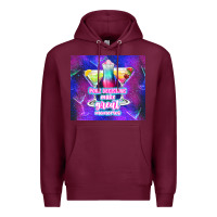 Burgundy pour decisions make great memories Premium Hoodie - TumblerDesignByShophia