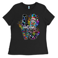 Black love autism Ladies Tee - SublimationCraftShop