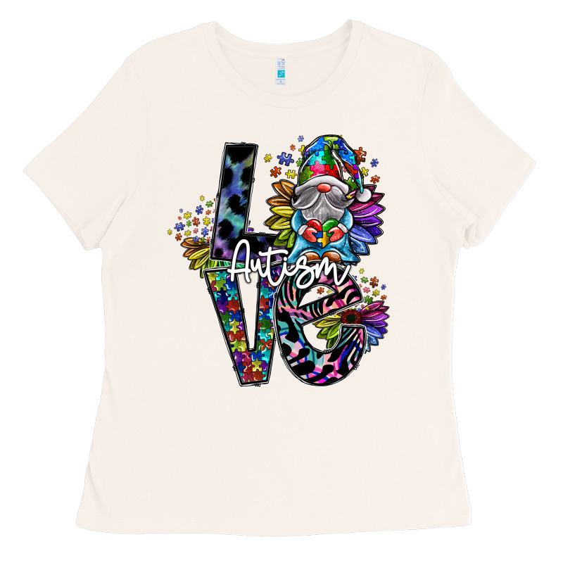 Love Autism Ladies Tee by SublimationCraftShop | Teevron