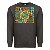Western Cactus With Sunflowers And Turquoise Tumbler Tbs Premium Sweatshirt | Teevron