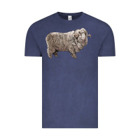 Vintage Denim rambouillet sheep Vintage Tee - LillyAllenDesigns