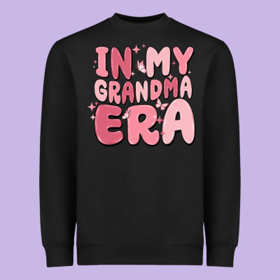 In My Grandma Era Heavyweight Sweatshirt Designed By Maliassmallbusiness