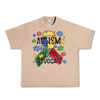 Burro autism listen learn advocate Urban Heavy Tee - MaliasSmallBusiness